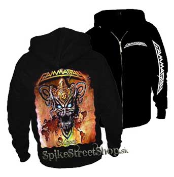 GAMMA RAY - Majestic - čierna pánska mikina na zips