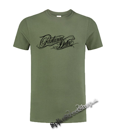 PARKWAY DRIVE - Logo - olivové pánske tričko