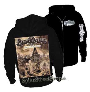 GRAVEWORM - Engraved in Black - čierna pánska mikina na zips