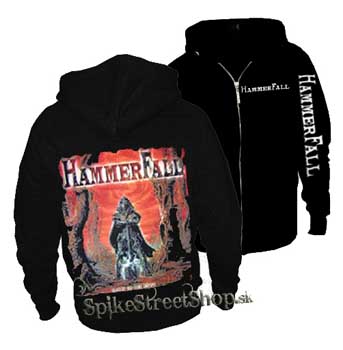 HAMMERFALL - Glory To The Brave - čierna pánska mikina na zips