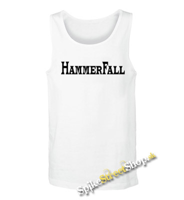 HAMMERFALL - Logo - Mens Vest Tank Top - biele