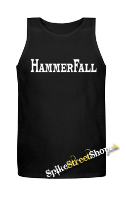 HAMMERFALL - Logo - Mens Vest Tank Top - čierne