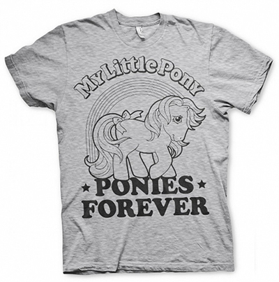 MY LITTLE PONY - Ponies Forever - sivé detské tričko