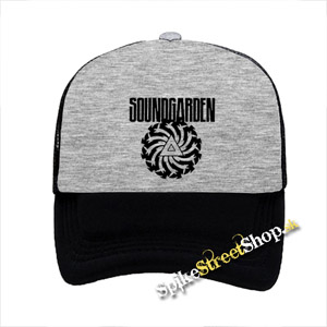 SOUNDGARDEN - Badmotorfinger - šedočierna sieťkovaná šiltovka model "Trucker"