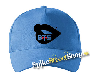 BTS - BANGTAN BOYS - Lips - svetlomodrá šiltovka (-30%=AKCIA)