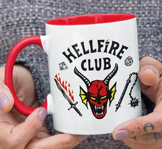 Hrnček STRANGER THINGS - HELLFIRE CLUB