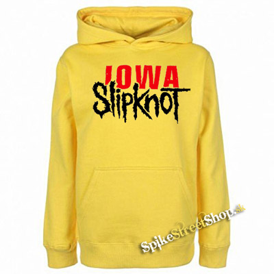 SLIPKNOT - Iowa - žltá pánska mikina