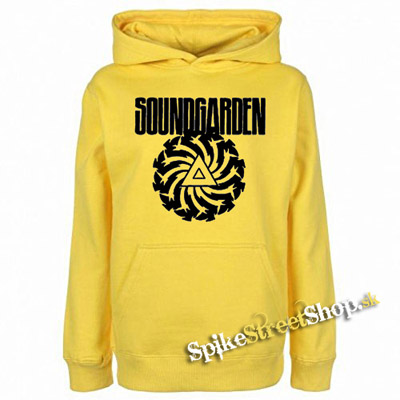 SOUNDGARDEN - Badmotorfinger - žltá pánska mikina
