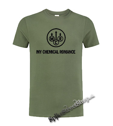 MY CHEMICAL ROMANCE - Logo - olivové detské tričko