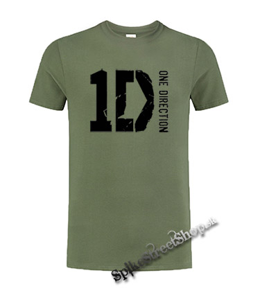 ONE DIRECTION - Logo - olivové detské tričko