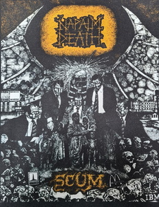 NAPALM DEATH - Scum - chrbtová nášivka