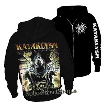 KATAKLYSM - Prevail - čierna pánska mikina na zips