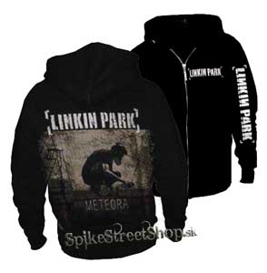 LINKIN PARK - Meteora - čierna pánska mikina na zips