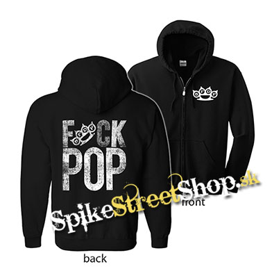 FIVE FINGER DEATH PUNCH - Fuck Pop - čierna detská mikina na zips