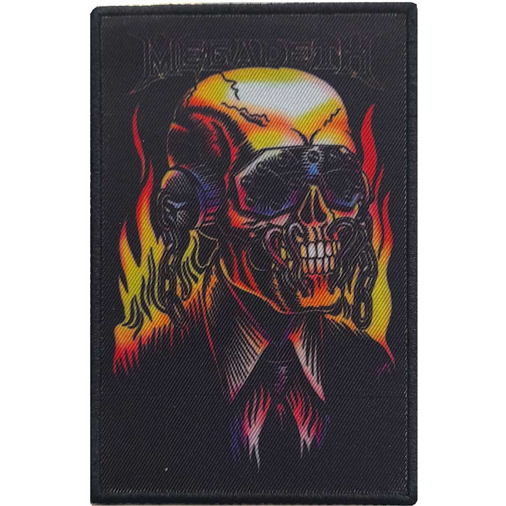 MEGADETH - Flaming Vic - nažehľovacia nášivka