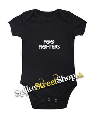 FOO FIGHTERS - Logo - čierne detské body