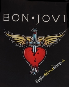 BON JOVI - Heart - chrbtová nášivka