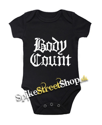 BODY COUNT - Logo - čierne detské body