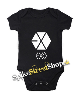 EXO - Logo - čierne detské body