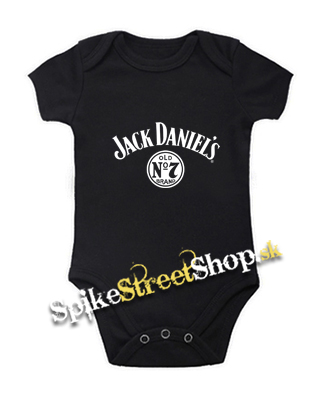 JACK DANIELS - Old No 7 Brand - čierne detské body