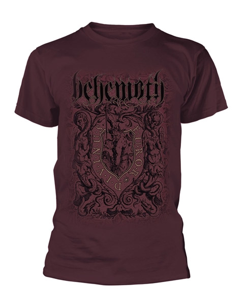 BEHEMOTH - Furor Divinus Marroon - vínovo-červené pánske tričko