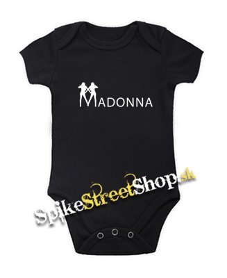MADONNA - Logo - čierne detské body