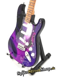 Gitara FREDDIE MERCURY - QUEEN - TRIBUTE VIOLET - Mini Guitar USA