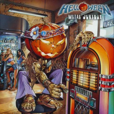 HELLOWEEN - Metal Jukebox - chrbtová nášivka