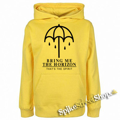 BRING ME THE HORIZON - That's The Spirit - žltá pánska mikina