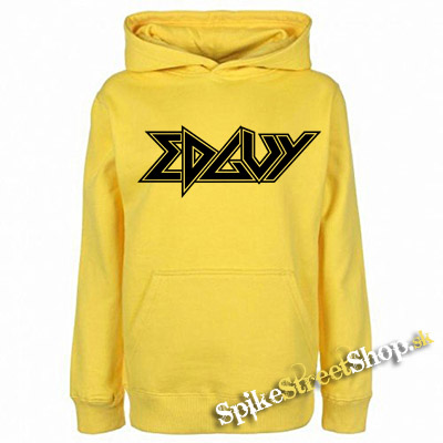 EDGUY - Logo - žltá pánska mikina