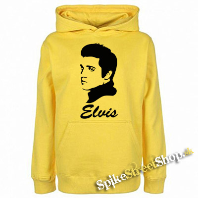 ELVIS PRESLEY - Portrait - žltá pánska mikina