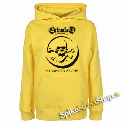 ENTOMBED - Stranger Aeons - žltá pánska mikina