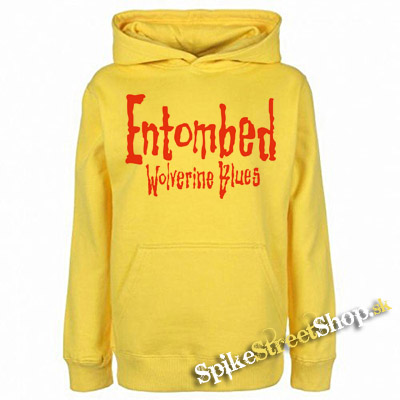 ENTOMBED - Wolverine Blues - žltá pánska mikina