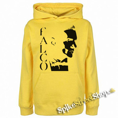 FALCO - Portrait - žltá pánska mikina