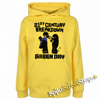 GREEN DAY - 21 st Century Breakdown Amorous Couple - žltá pánska mikina
