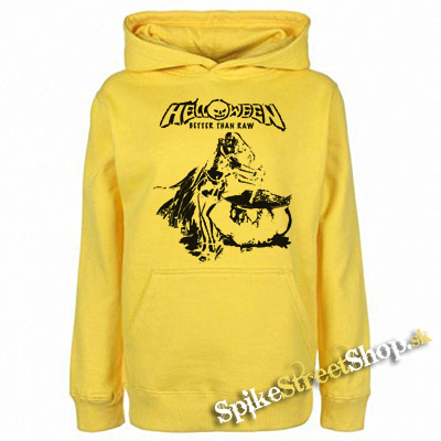 HELLOWEEN - Better Than Raw - žltá pánska mikina