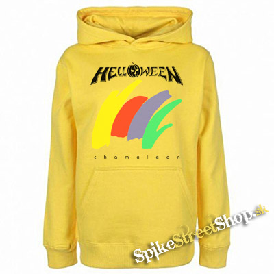 HELLOWEEN - Chameleon - žltá pánska mikina