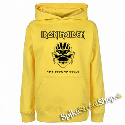 IRON MAIDEN - The Book Of Souls - žltá pánska mikina