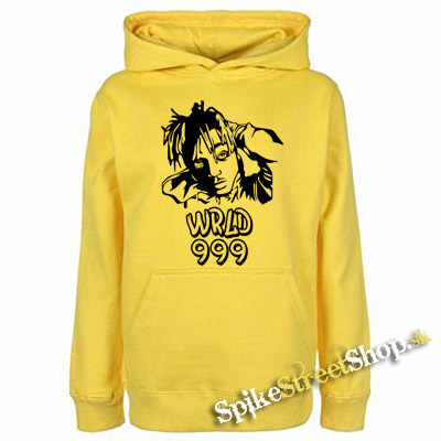 JUICE WRLD - Portrait 999 - žltá pánska mikina