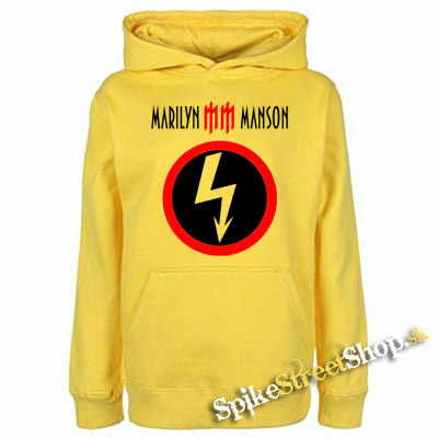 MARILYN MANSON - The Cult - žltá pánska mikina