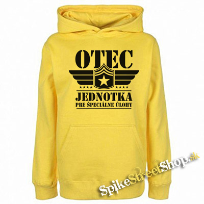 OTEC - Jednotka pre špeciálne úlohy - žltá pánska mikina
