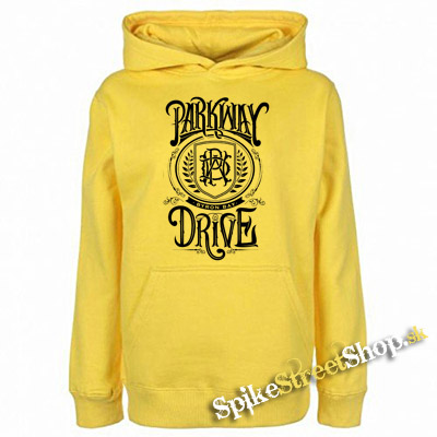 PARKWAY DRIVE - Crest - žltá pánska mikina
