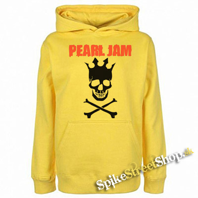 PEARL JAM - Riot - žltá pánska mikina