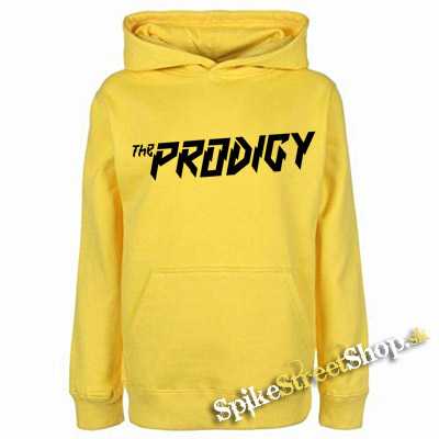 PRODIGY - Logo - žltá pánska mikina