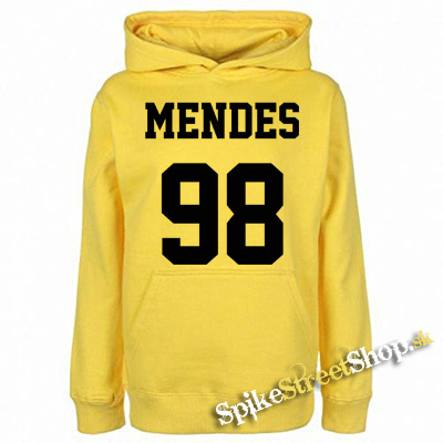 SHAWN MENDES - Mendes 98 - žltá pánska mikina