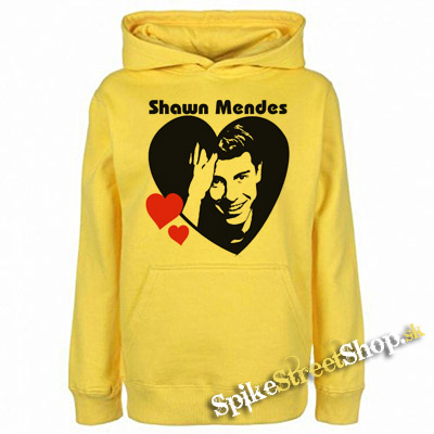 SHAWN MENDES - My Sweetheart - žltá pánska mikina