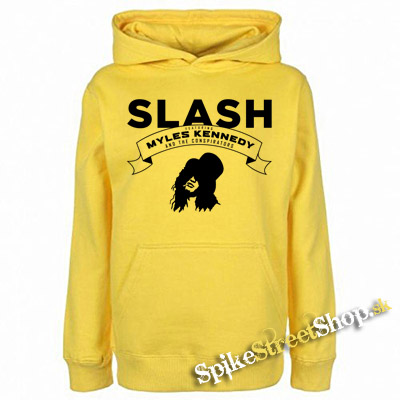 SLASH - Conspirators - žltá pánska mikina