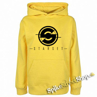 STARSET - Logo - žltá pánska mikina