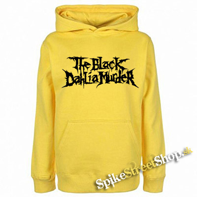 THE BLACK DAHLIA MURDER - Logo - žltá pánska mikina