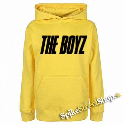THE BOYZ - Logo - žltá pánska mikina